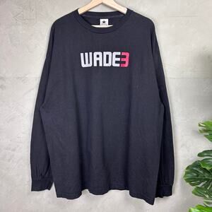 Vintage Dwayne Wade Converse 2000s XL Long Sleeve Shirt
